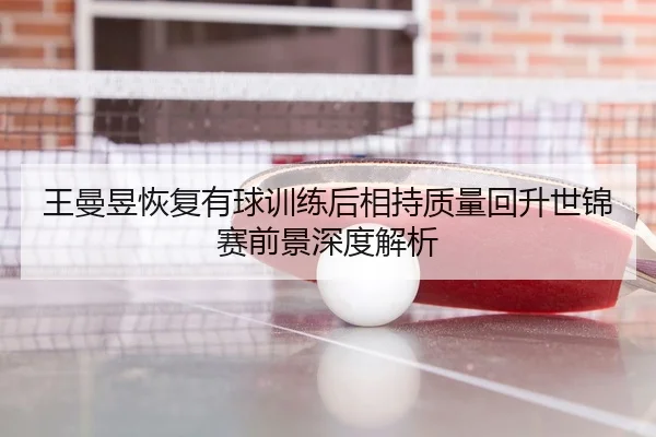 王曼昱恢复有球训练后相持质量回升世锦赛前景深度解析